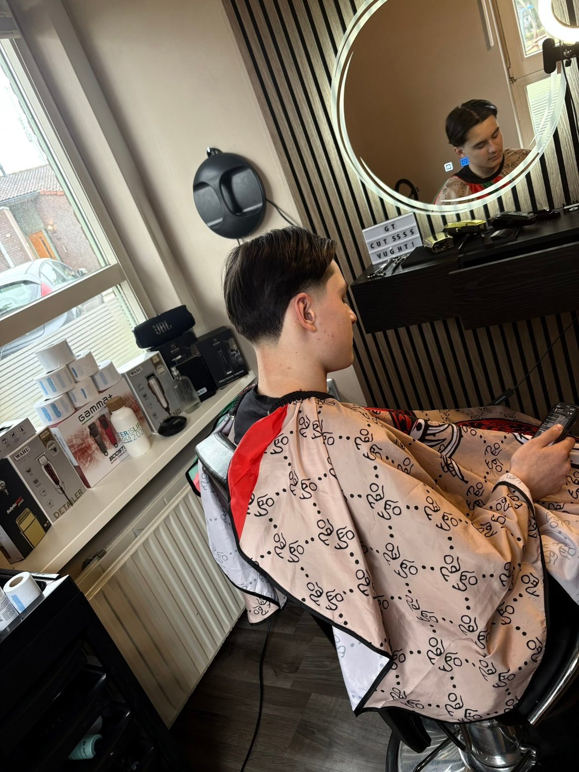 Fade knipbeurt